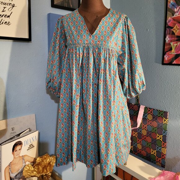 Quiet Culture Slow Down Gown Millie Print Dress - Picture 3 of 11